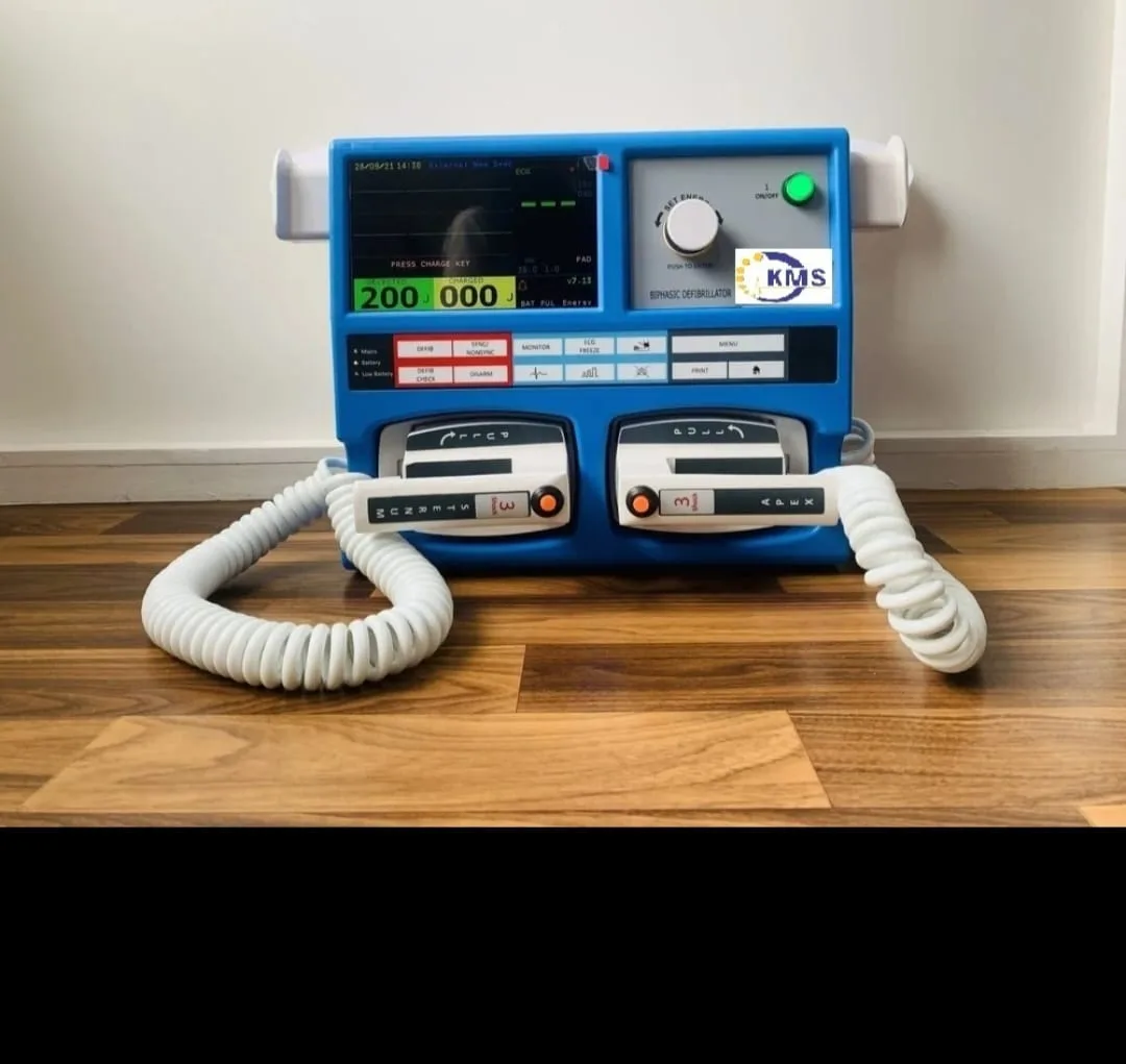 Biphasic Defibrillator Machine with ECG & Pacer