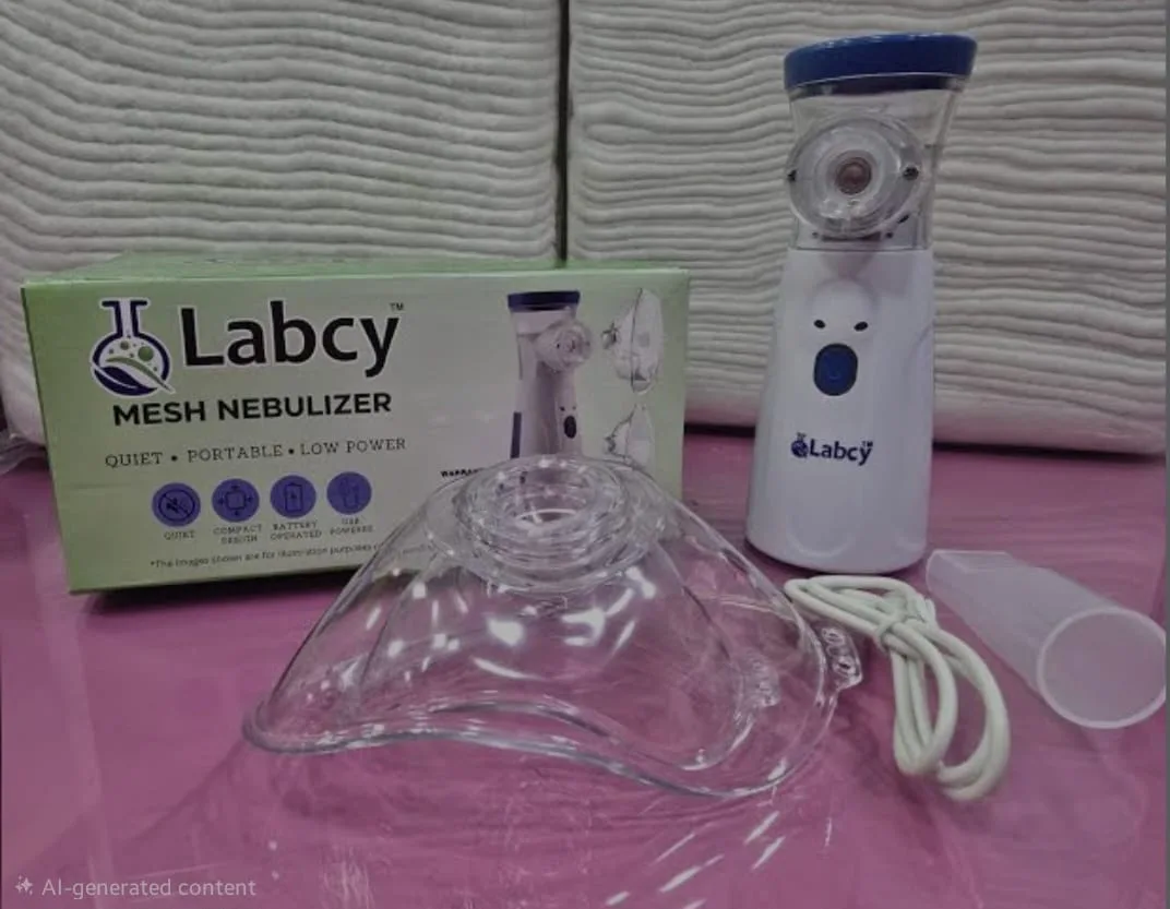Labcy Portable Ultrasonic Mesh Nebulizer
